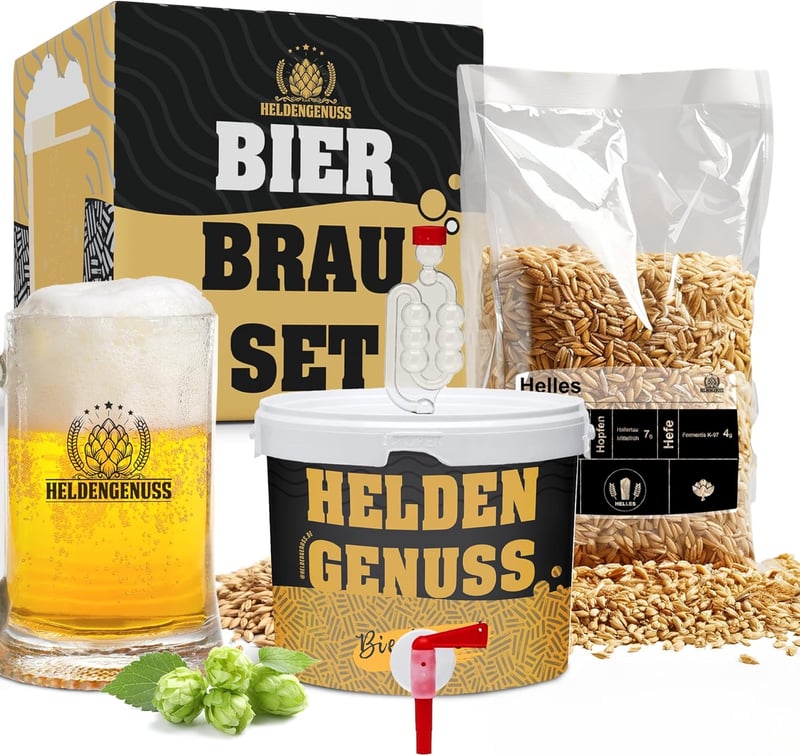 Bierbrauset Helles - 5L mit Videoanleitung für Männer
