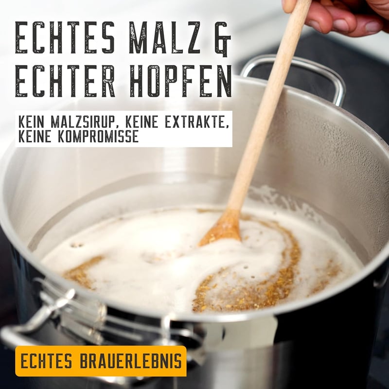 Bierbrauset Helles - 5L mit Videoanleitung für Männer