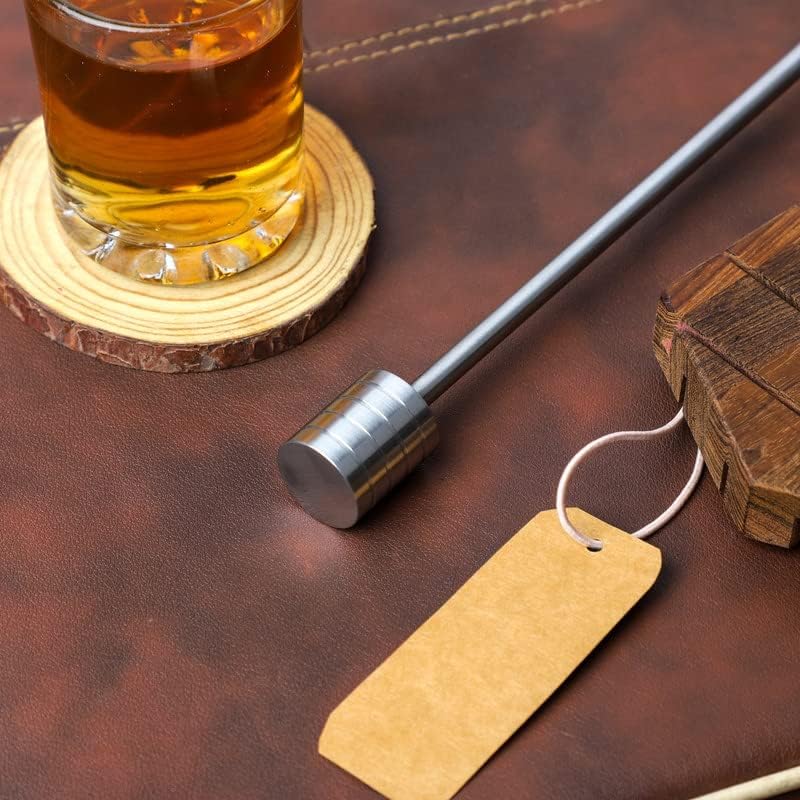 Bierstachel aus Edelstahl mit Holzgriff – 100% lebensmittelecht, rostfrei