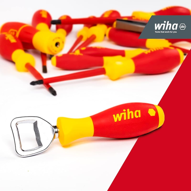 Wiha SoftFinish® Flaschenöffner für Männer, Geschenk zum Vatertag