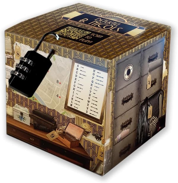 Escape Room Rätselbox für Zuhause – Geschenkidee für Rätselliebhaber