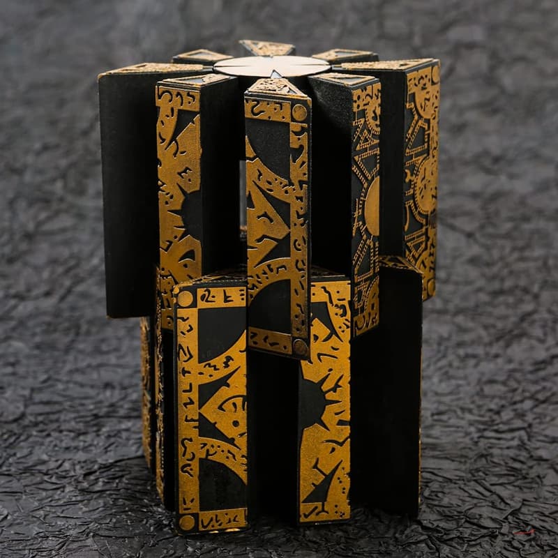 Hellraiser Puzzlebox für Kinder und Erwachsene – abnehmbar, drehbar, verformbar