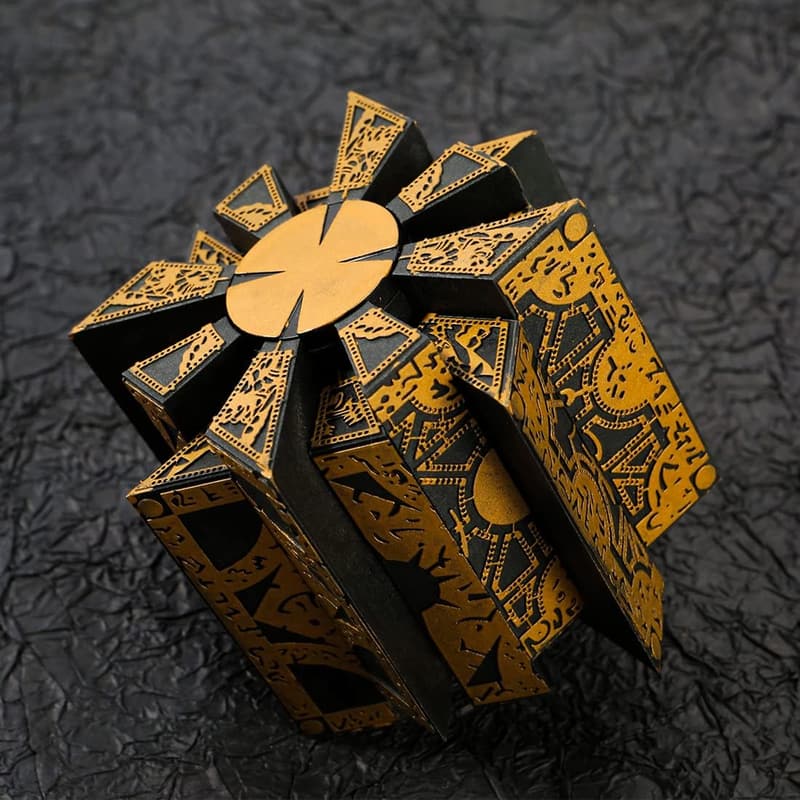 Hellraiser Puzzlebox für Kinder und Erwachsene – abnehmbar, drehbar, verformbar