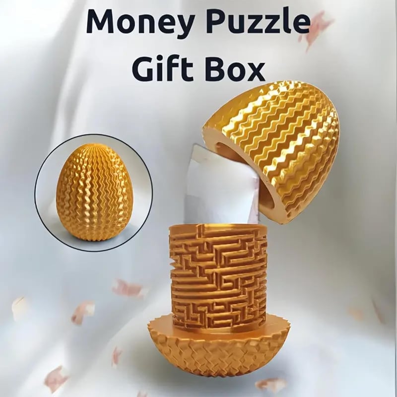 3D-Labyrinth-Ei-Puzzle, einzigartige Denksportbox für Geschenke