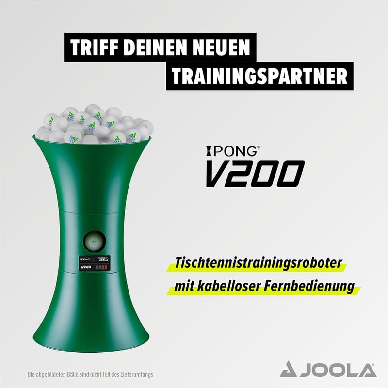 Tischtennistrainer iPong V300 für 40+ mm Bälle