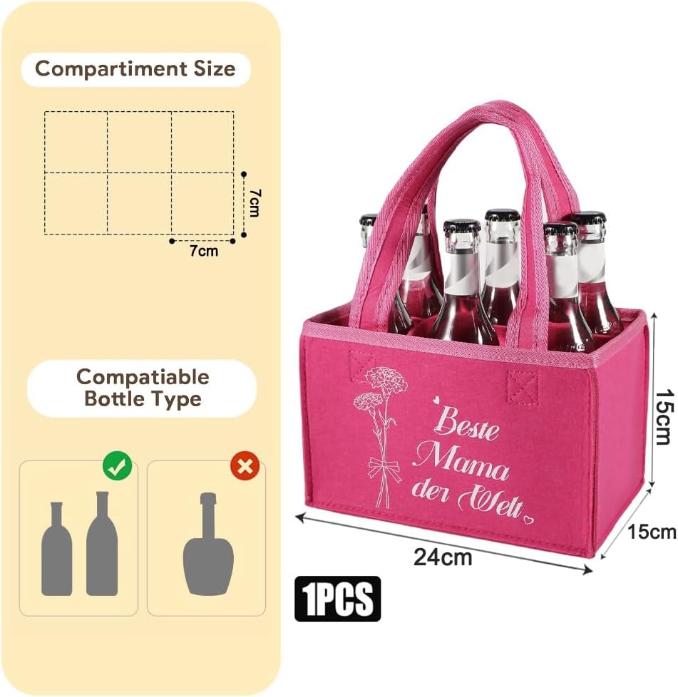Männerhandtasche für Bier - Geschenk zum 40. Geburtstag