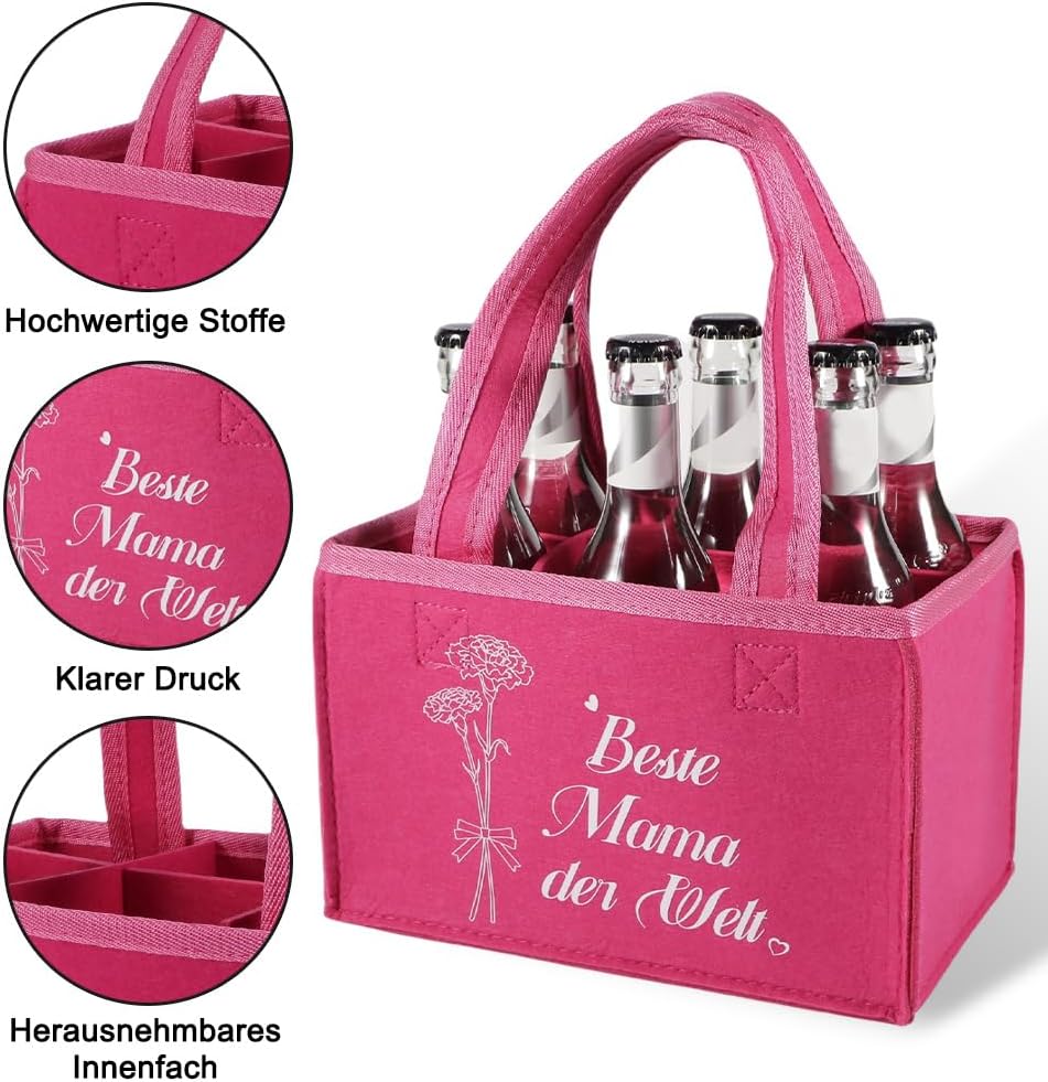 Männerhandtasche für Bier - Geschenk zum 40. Geburtstag