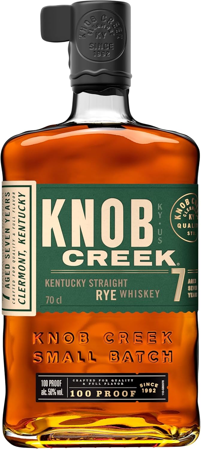 Knob Creek Rye Whisky 50% Vol | 700ml | Intensiv und würzig