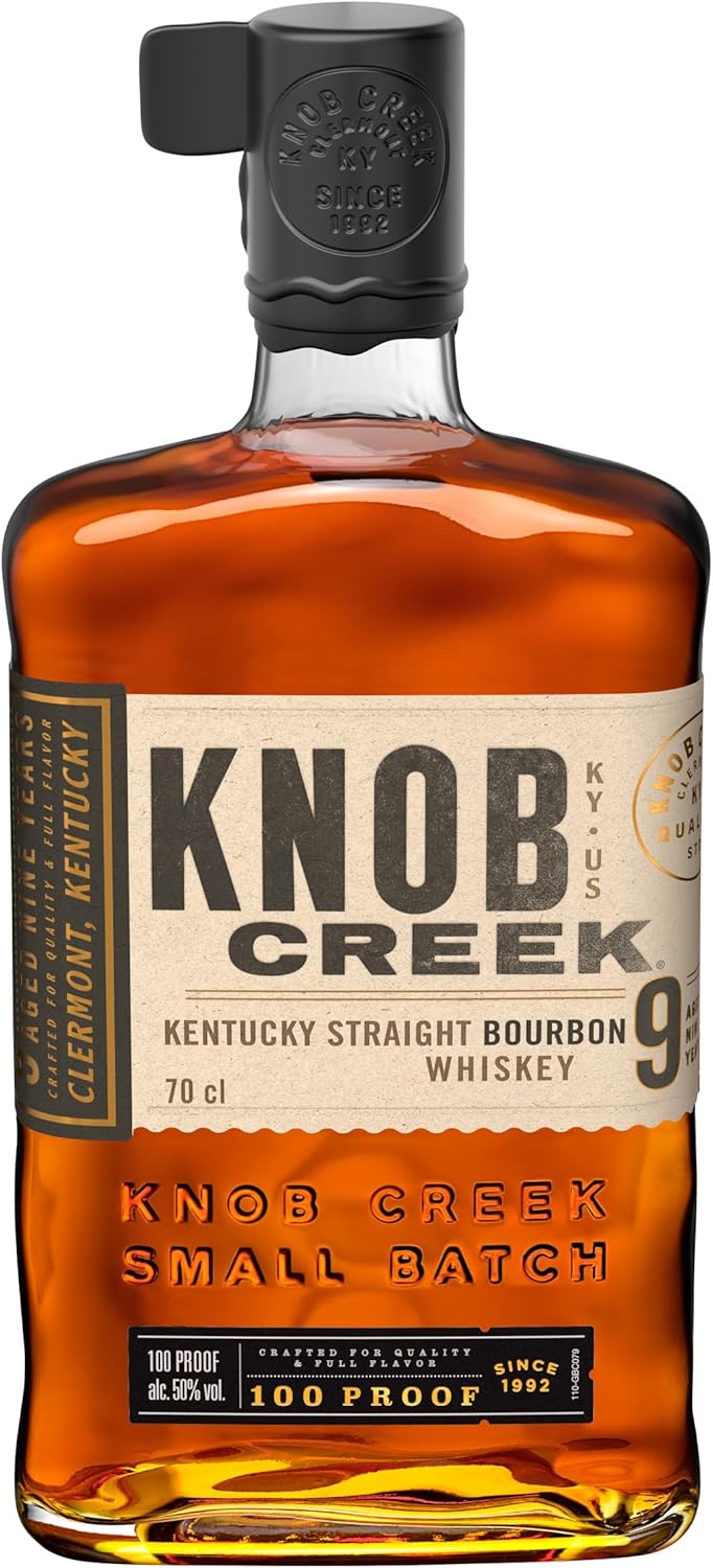 Knob Creek Kentucky Straight Bourbon Whiskey 50% Vol, 700 ml