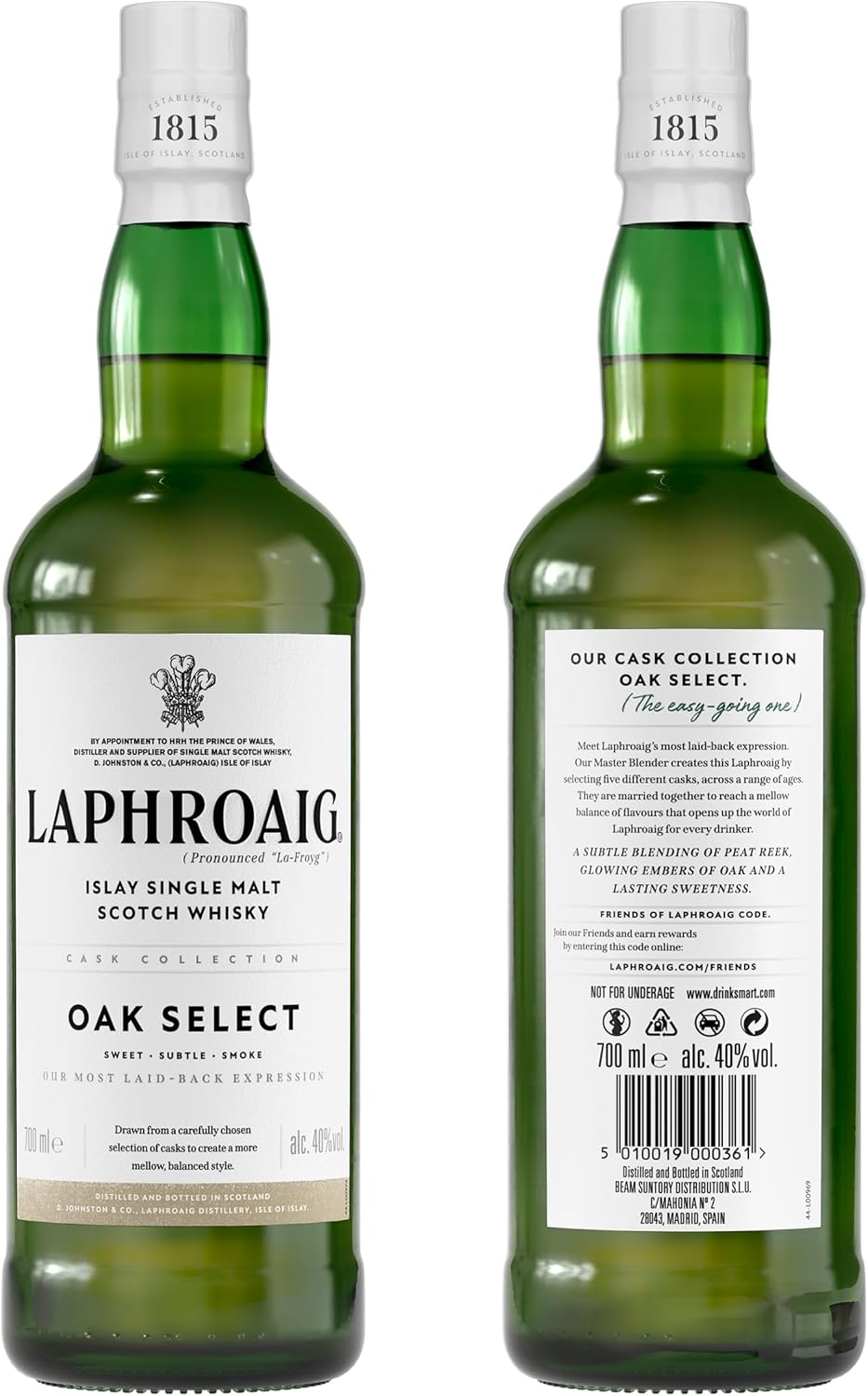 Laphroaig Select Islay Single Malt Whisky 40% Vol, 700ml in Geschenkverpackung