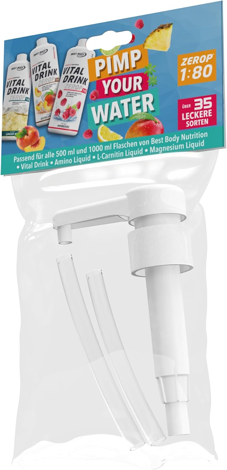 Best Body Nutrition Dosierpumpe für Vital Drink – 5 ml pro Hub