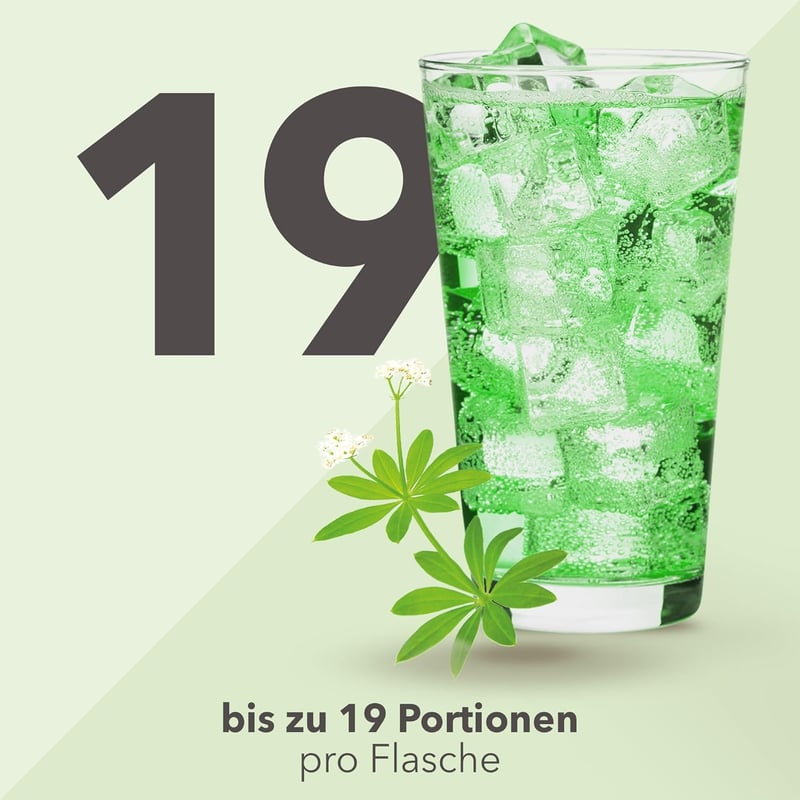 Best Body Nutrition Vital Drink ZEROP - Waldmeister Sirup, zuckerfrei, 1:80, 19 Portionen, 48 ml