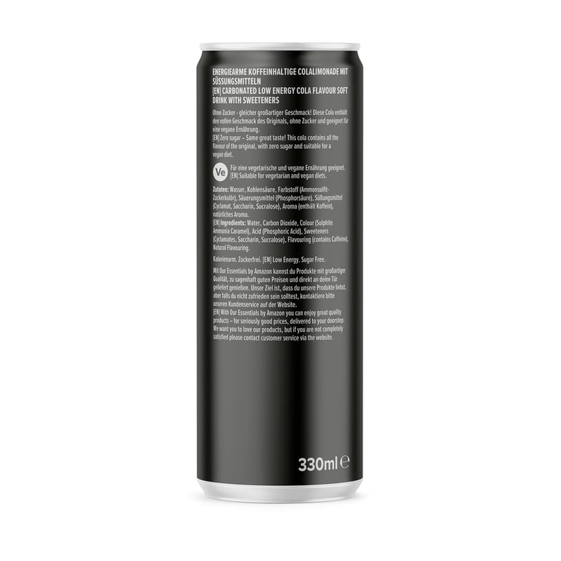 Cola Zero Getränkedosen 24 x 330ml