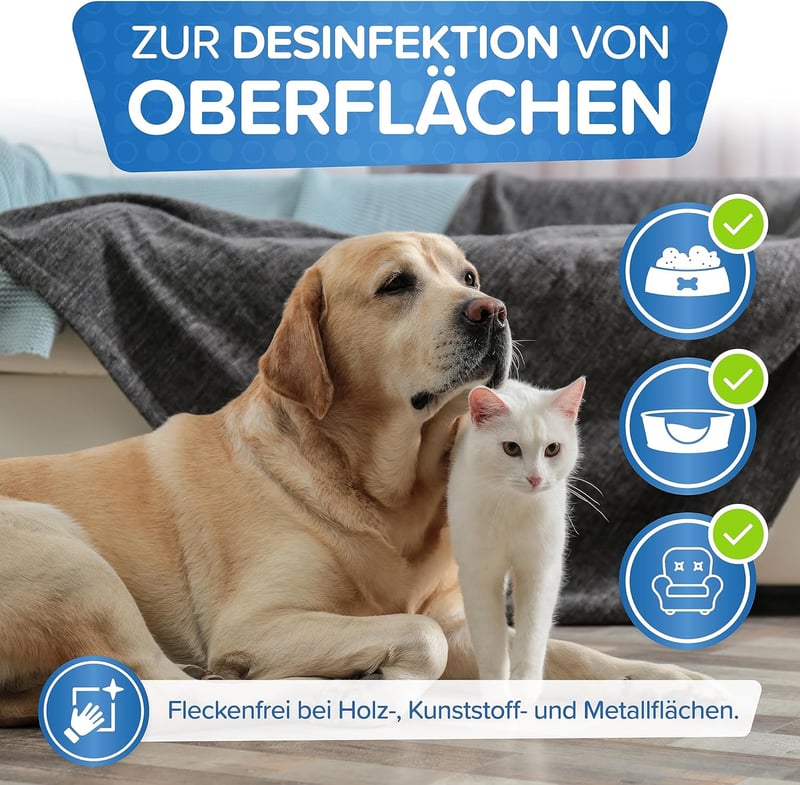 Hygiene-Spray für Haustiere 500ml – desinfizierend & hautschonend