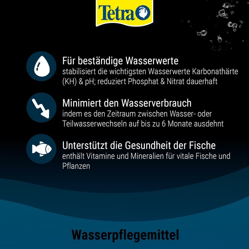 Tetra EasyBalance - Langzeitpflege für gesundes Aquariumwasser, 100 ml