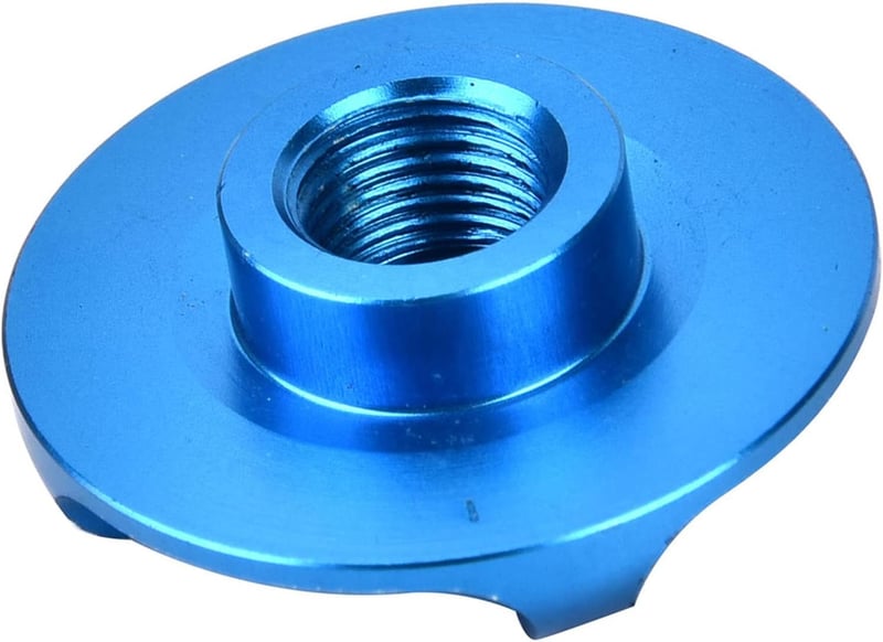Luftdichte Ventilkappen für MTB-Gabel aus Aluminiumlegierung (blau)