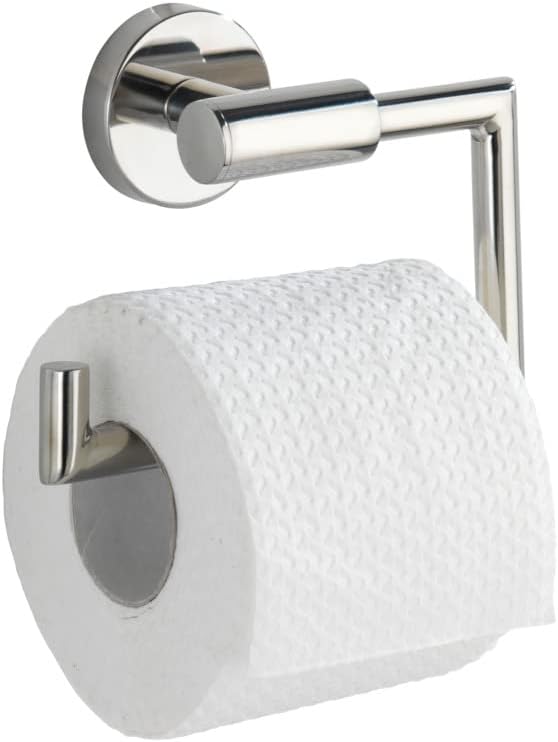 Edelstahl Toilettenpapierhalter Bosio ohne Deckel, glänzend, 15x10,5x6,5 cm