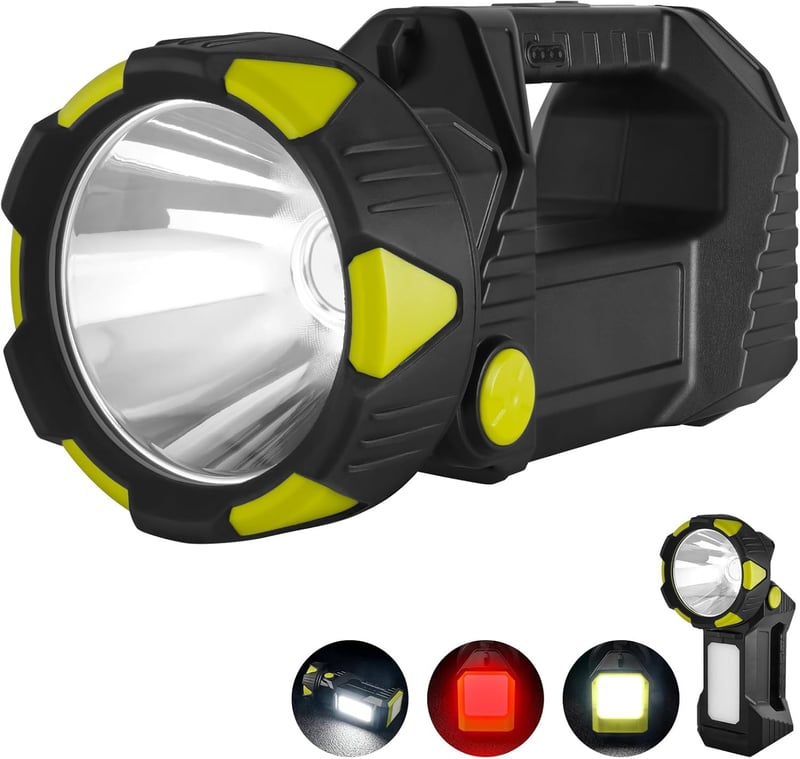 Wiederaufladbare LED Campinglampe 1000 Lumen, 8 Leuchtmodi, wasserdicht