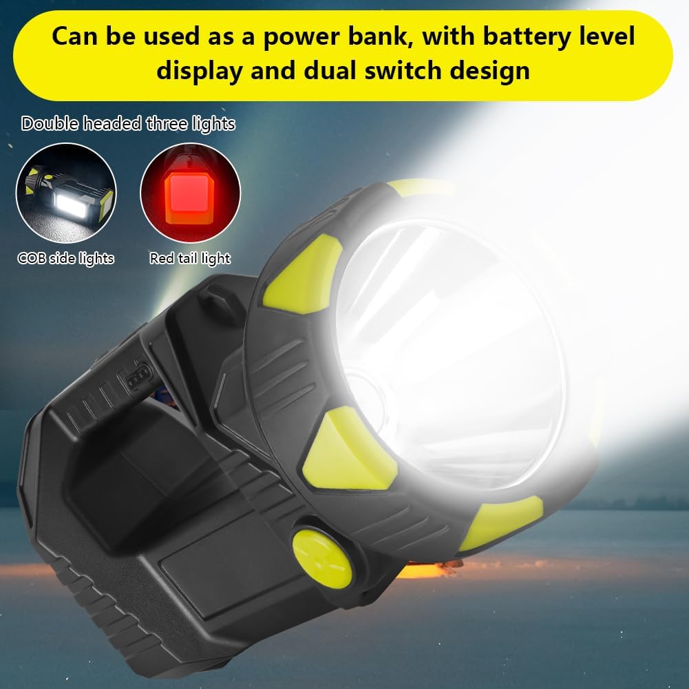 Wiederaufladbare LED Campinglampe 1000 Lumen, 8 Leuchtmodi, wasserdicht