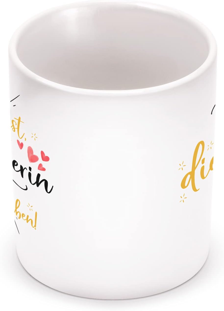 Glücks-Tasse für Schwägerinnen - Beidseitig bedruckt, 330 ml