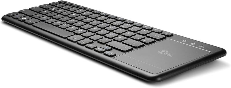 Ultraleichte 2-in-1 Mini Wireless Tastatur mit Touchpad für Windows