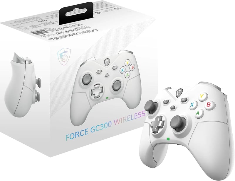 MSI FORCE GC300 Wireless Gamepad Controller - 2,4 GHz, Bluetooth, 20h Akku