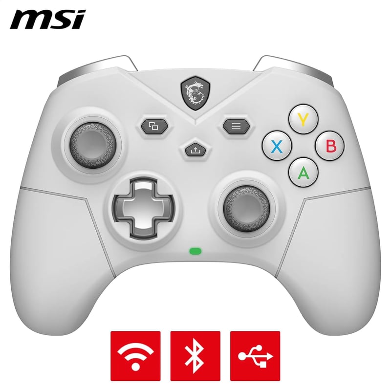 MSI FORCE GC300 Wireless Gamepad Controller - 2,4 GHz, Bluetooth, 20h Akku