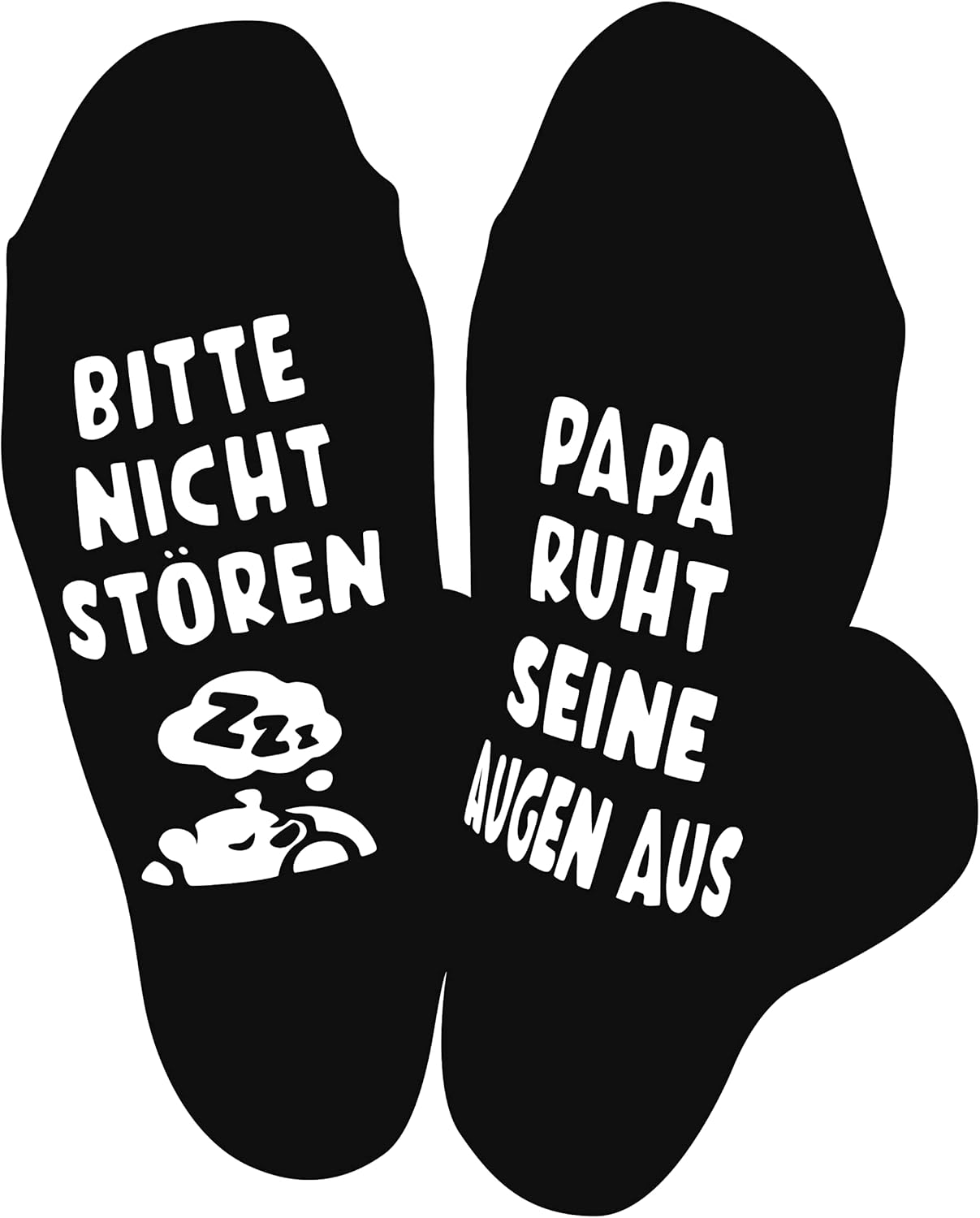 Geschenk-Socken für Männer - Papa, Opa, Freund - Geburtstagsüberraschung