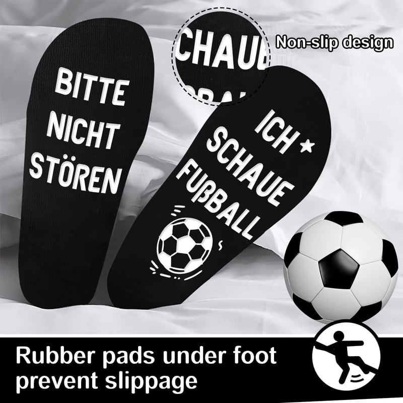 Fußballsocken für Männer – Lustige 