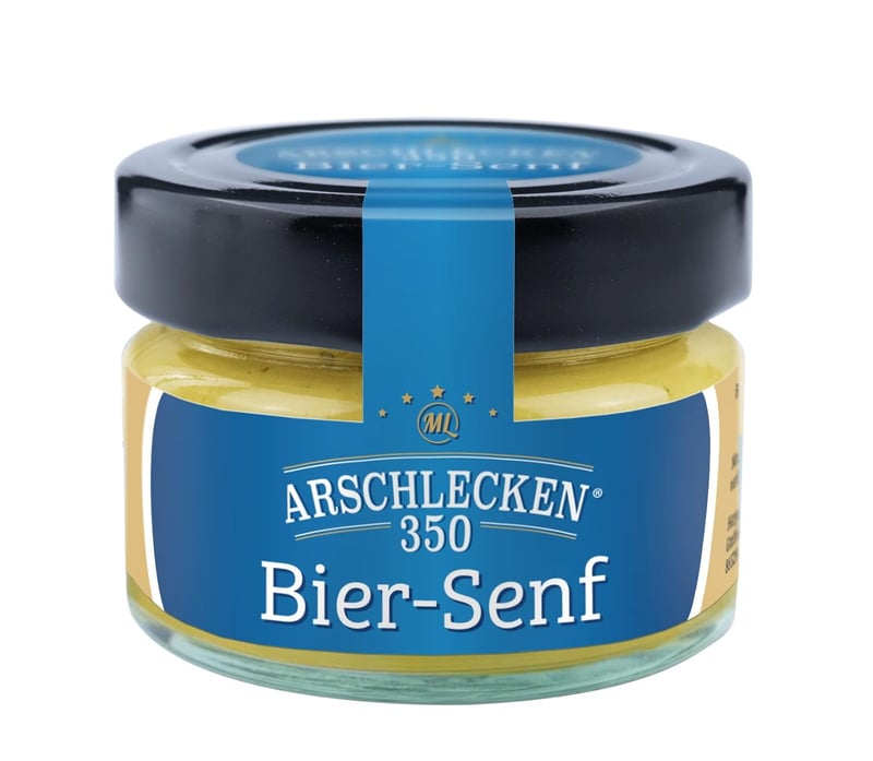 Arschlecken350 Senf 220g – Einzigartiges Grillgeschenk für Feinschmecker