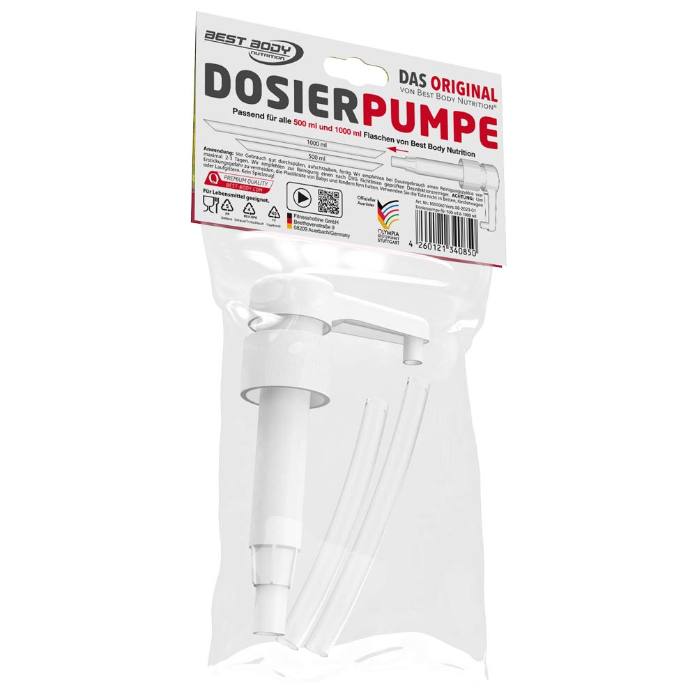 Dosierpumpen für 500ml und 1000ml Flaschen im 2er Pack, BPA-frei, langlebig