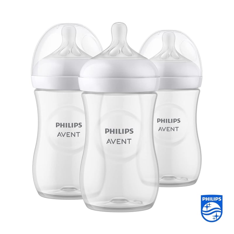 Philips Avent Babyflaschen Natural Response – 3er Set, 260 ml, BPA-frei, für Neugeborene