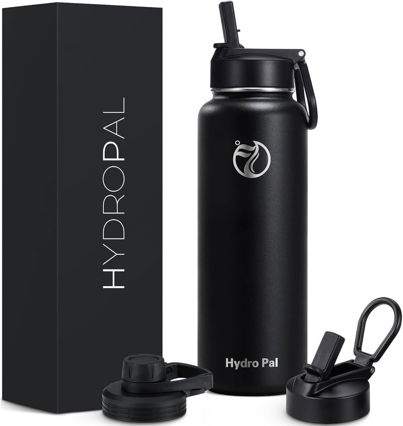 Isolierte Edelstahl-Trinkflasche für Sport - 1200 ml, BPA-frei, auslaufsicher