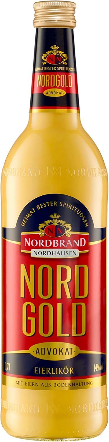 Nordgold Eierlikör - Cremiger Likör von Nordbrand (0,7 l)