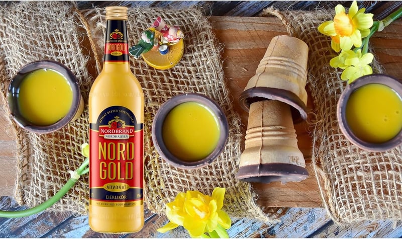 Nordgold Eierlikör - Cremiger Likör von Nordbrand (0,7 l)