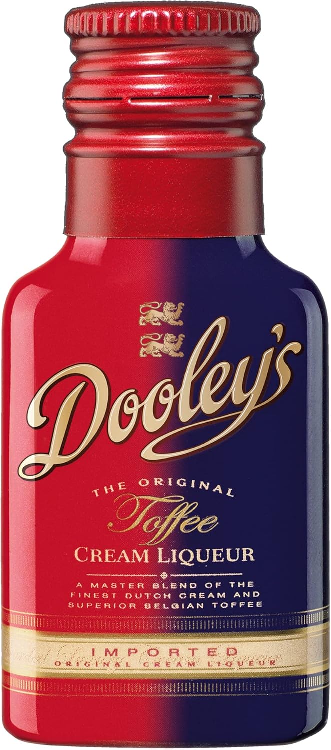 Dooley's Toffee Cream Liqueur | 24 x 0,02 L. | 17 % Vol. | Cocktails & Pur