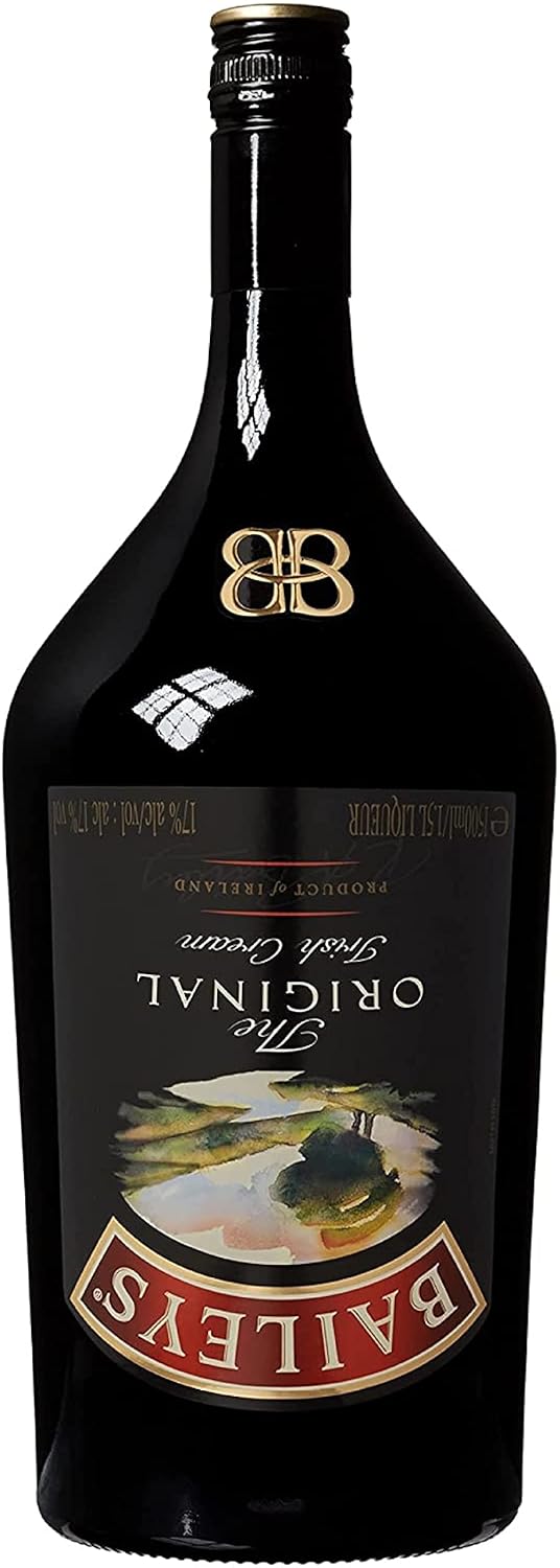 Baileys Original Irish Cream Likör – Beliebter Sahnelikör 1500ml, 17% vol