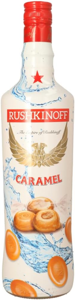 Rushkinoff Karamell Vodka 1,0 l