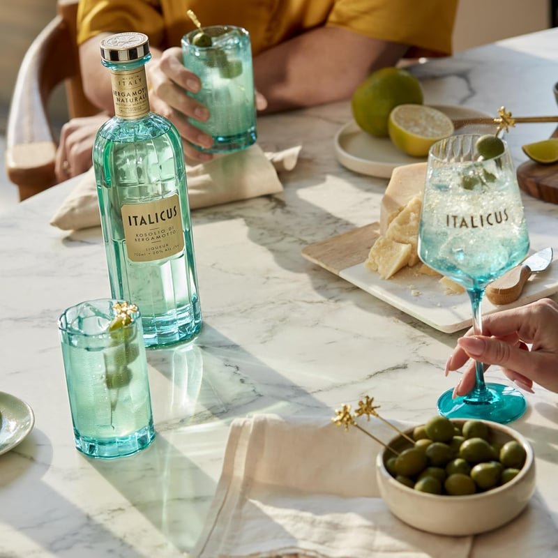 ITALICUS Bergamotte-Likör, ideal für Aperitif und Cocktails, 0,7 L