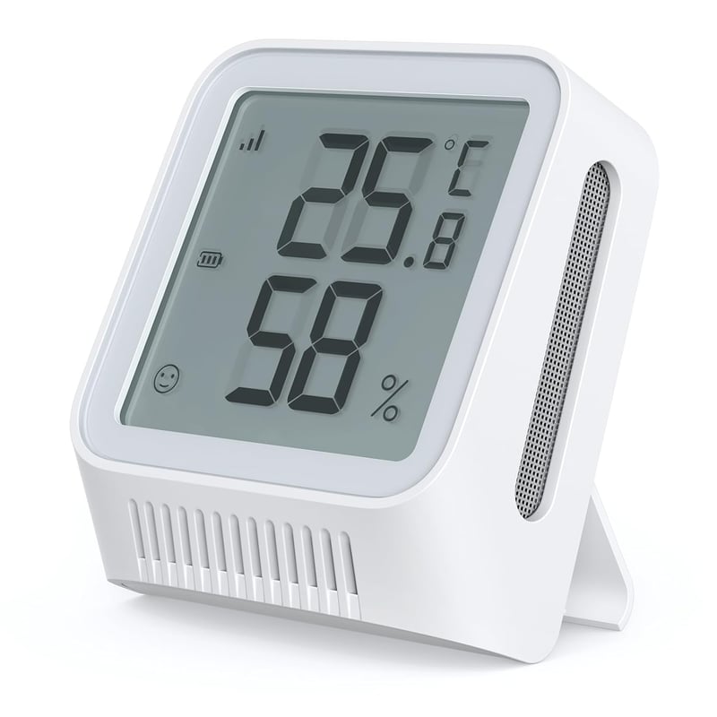 WLAN Thermometer Hygrometer für Innenräume mit App - Smiley-Indikator