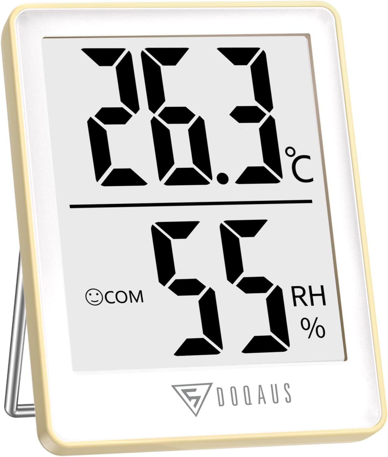 Digitales Raumthermometer mit Hygrometer und 5s Schnellrefresh für Innenräume