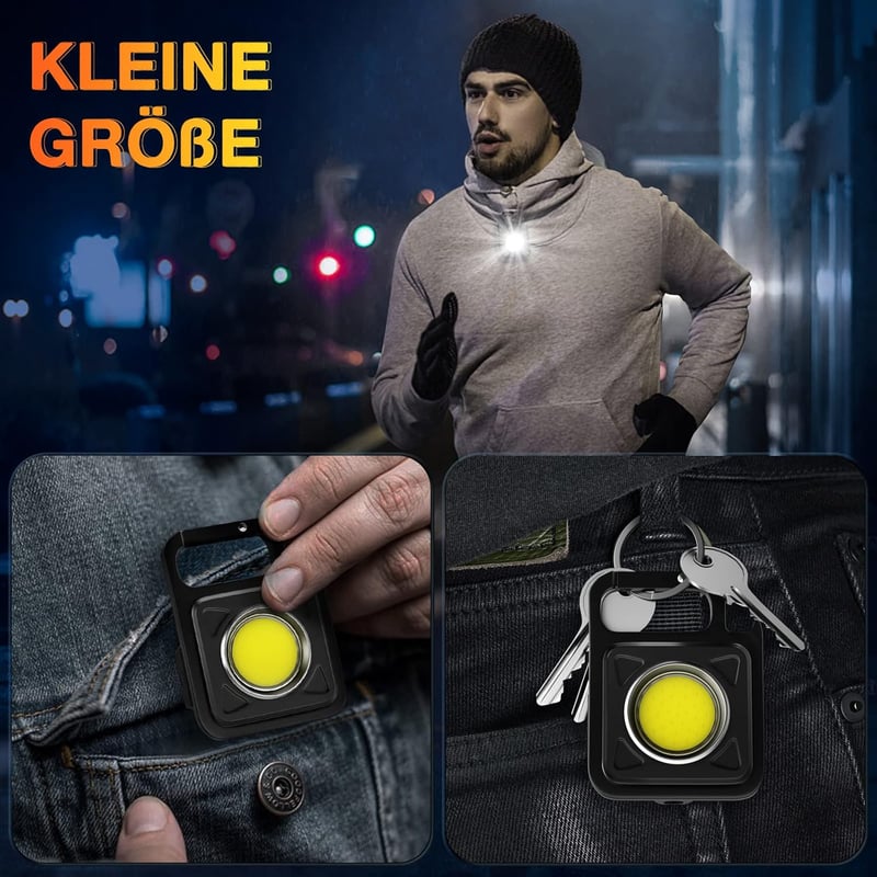 Praktische Arbeitsleuchte 800LM für Männer – Vatertagsgeschenk, 2er Set