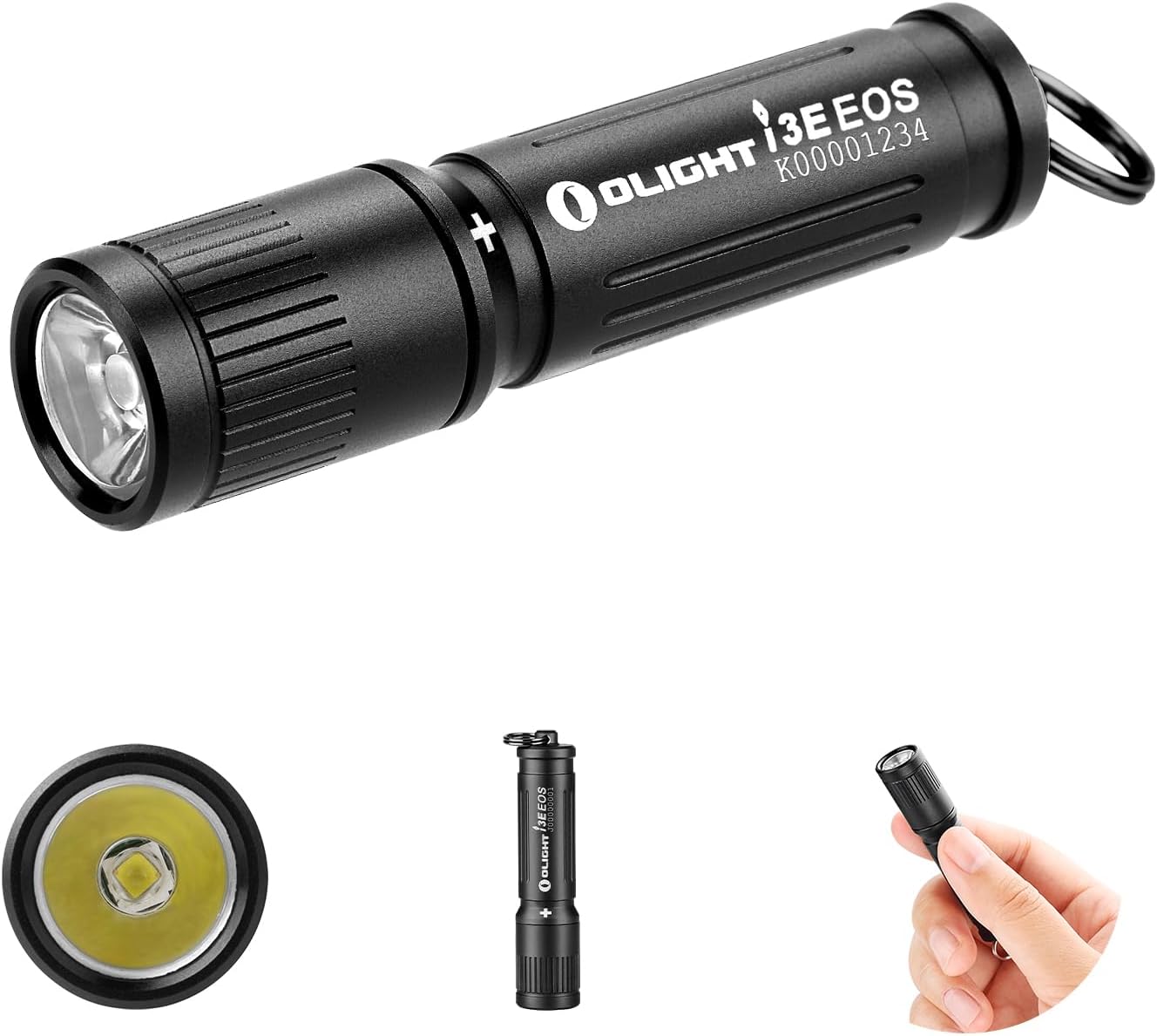 OLIGHT I3E EOS Mini LED Taschenlampe für Camping & Wandern, 90 Lumen, IPX8 wasserdicht