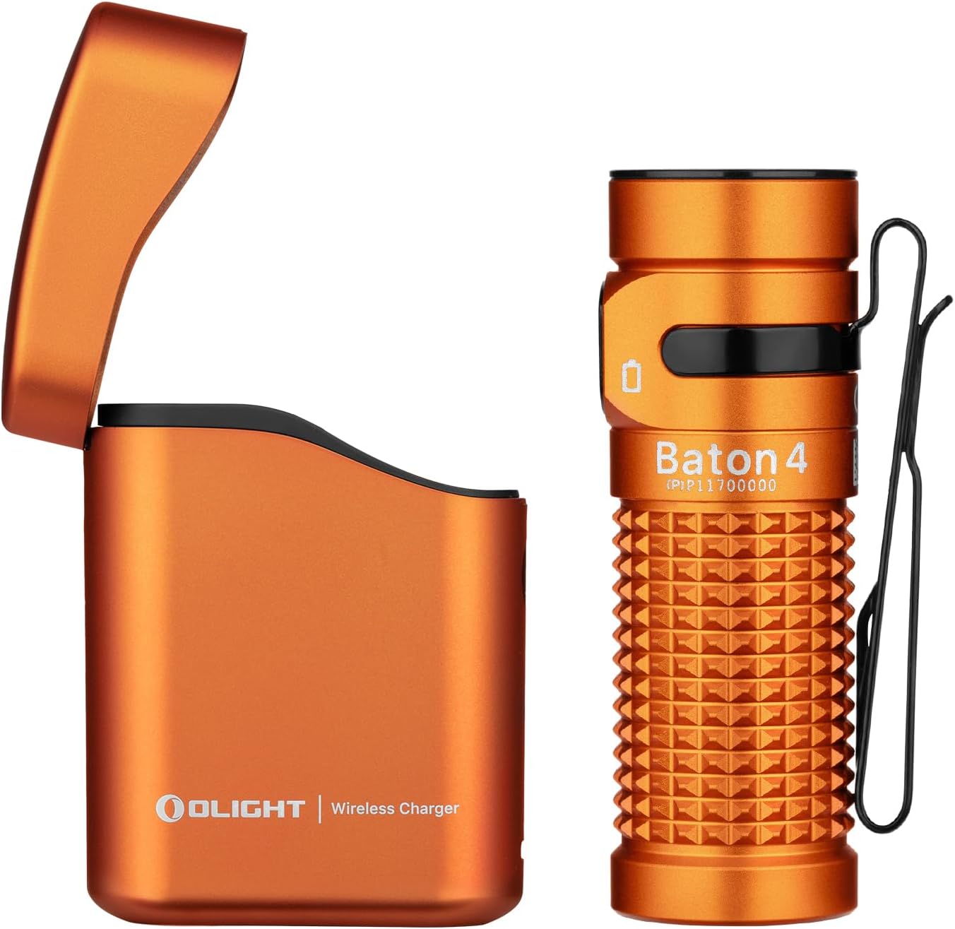 OLIGHT Baton 4 Wiederaufladbare Mini LED Taschenlampe 1300 Lumen