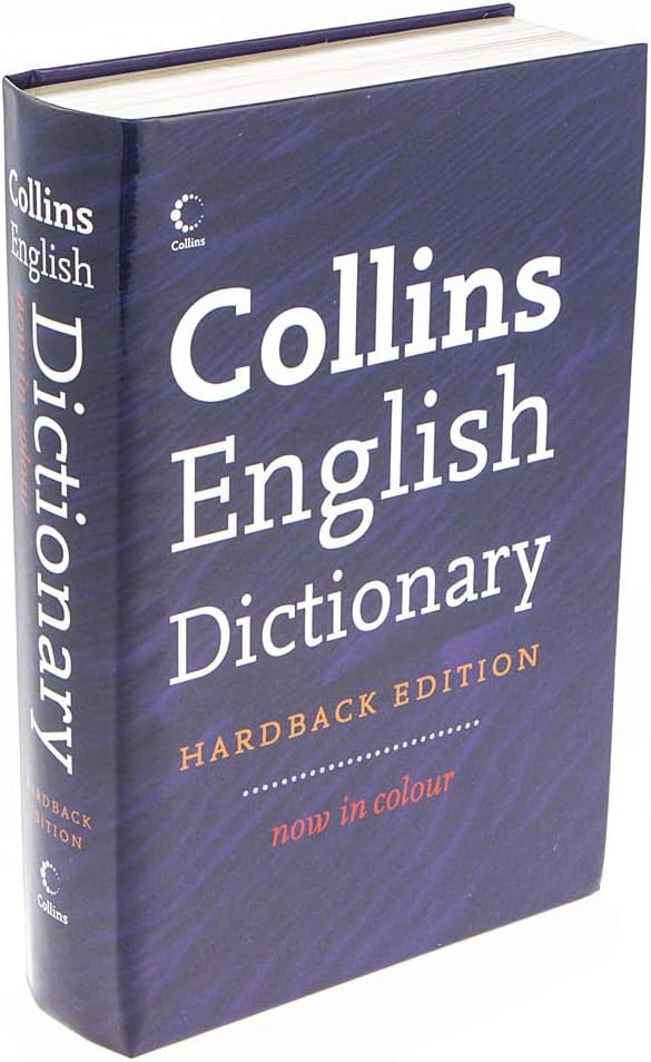 Buchversteck Collins Wörterbuch – Geheimaufbewahrung, blau