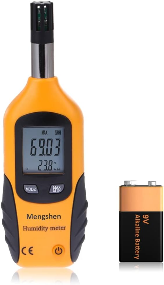 Digitales Thermo-Hygrometer mit Taupunkt – ideal für Industrie und Alltag