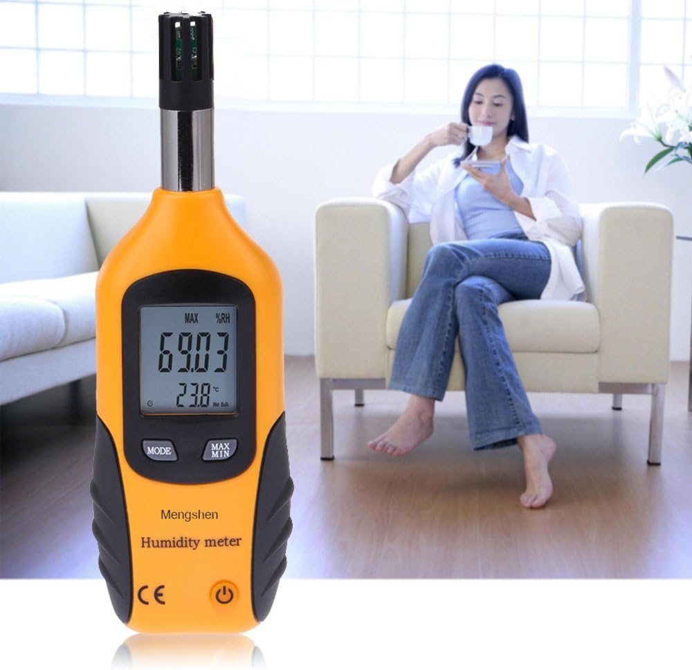Digitales Thermo-Hygrometer mit Taupunkt – ideal für Industrie und Alltag