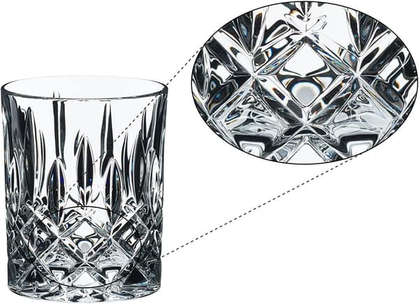 RIEDEL Spey Whisky Tumbler, 2er Set aus klarem Kristallglas