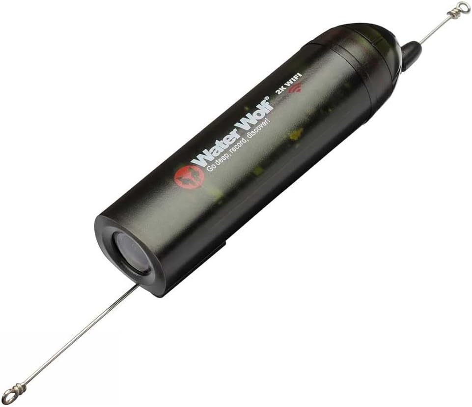 Water Wolf 2.0 WiFi Unterwasser-Kamera für Angler – 1080p HD, 100 m wasserdicht