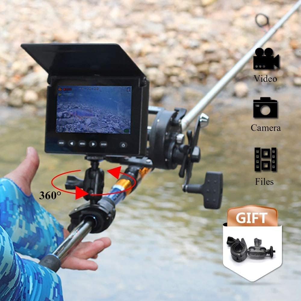 Tragbare Unterwasser Angelkamera mit LCD Monitor und Infrarot LED